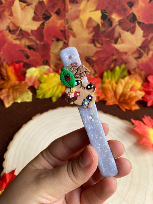 Mushie the Muddy Flower Froggy Pins