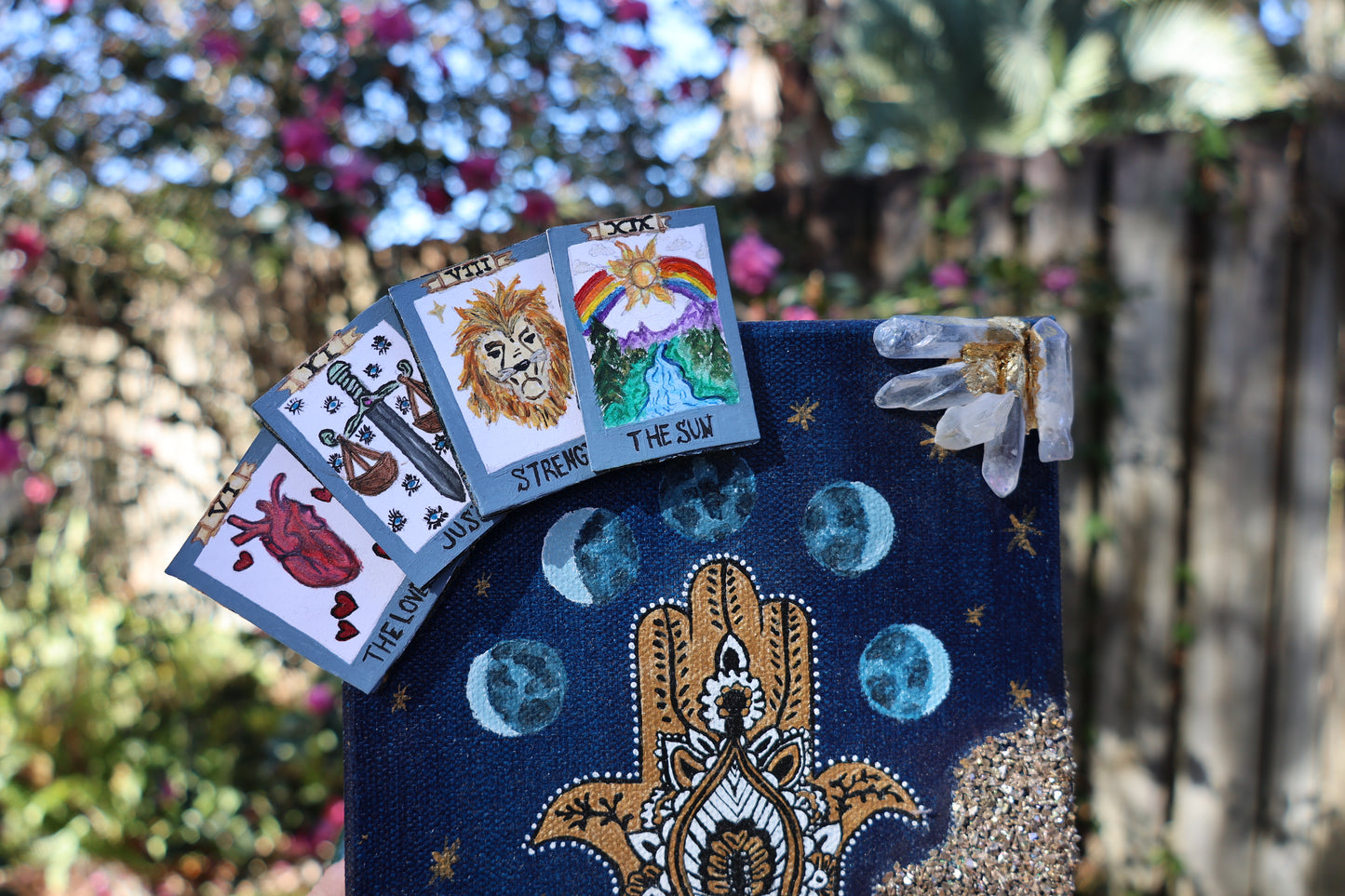 Whimsical Intuition Texture Painting