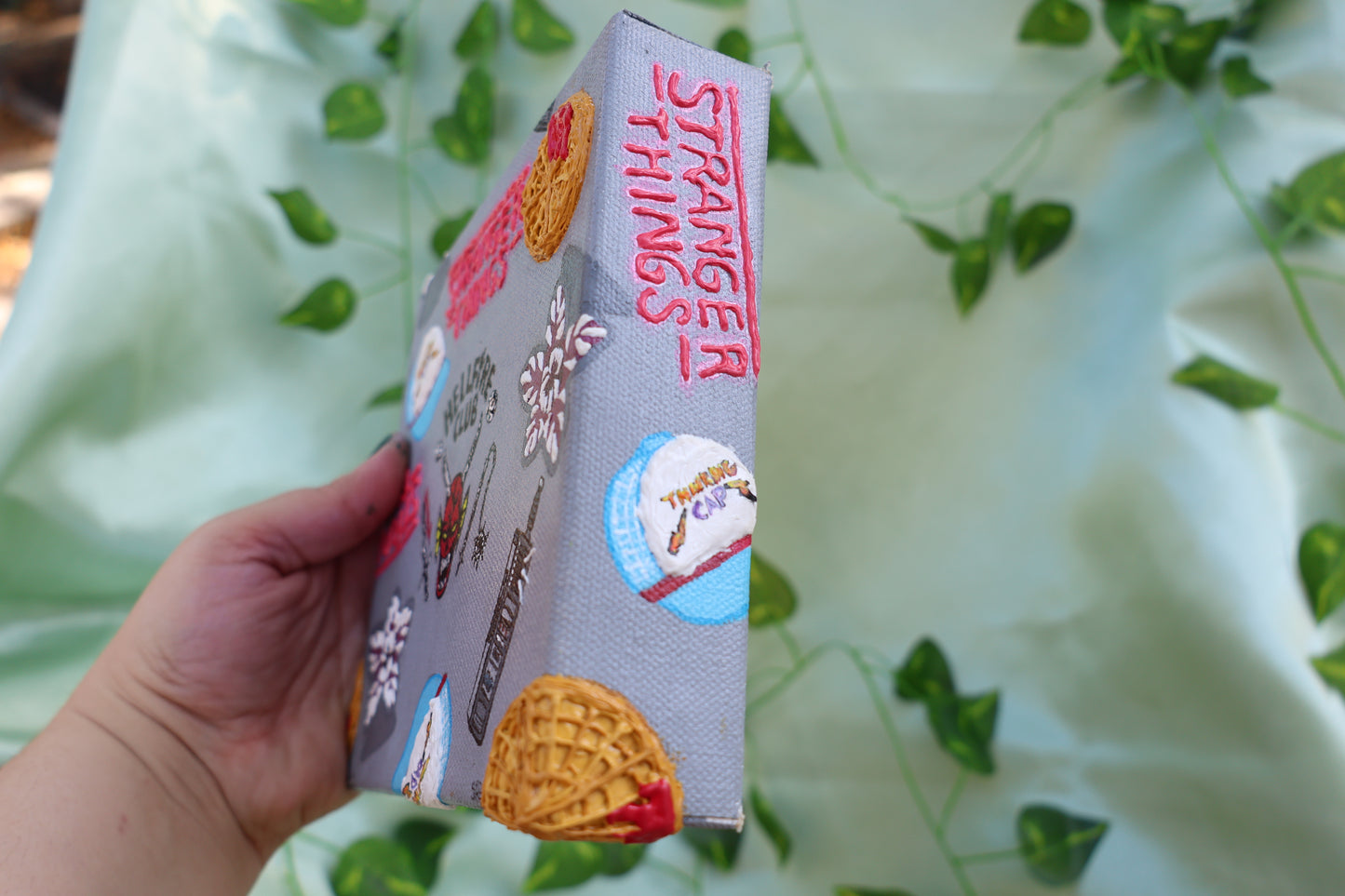 UpSide Down Texture Painting