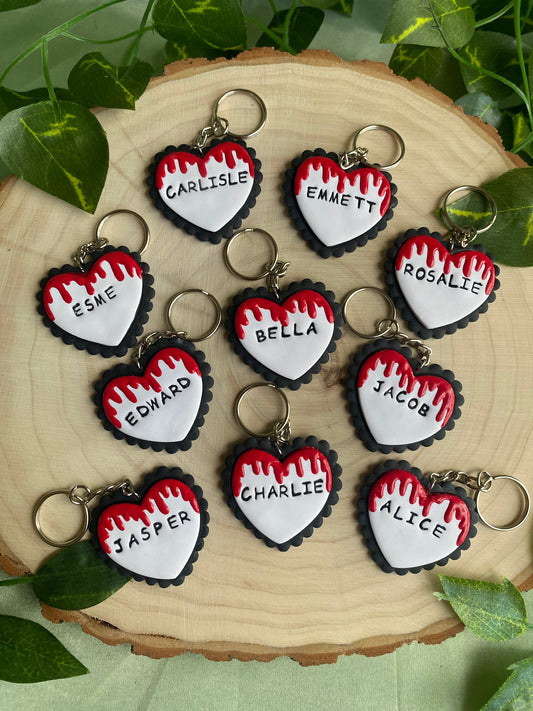 Character Name Keychains