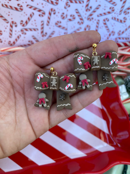 GingerBread Ribbon Studs