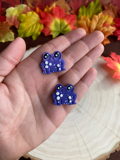 Splattered Star Froggy Pins