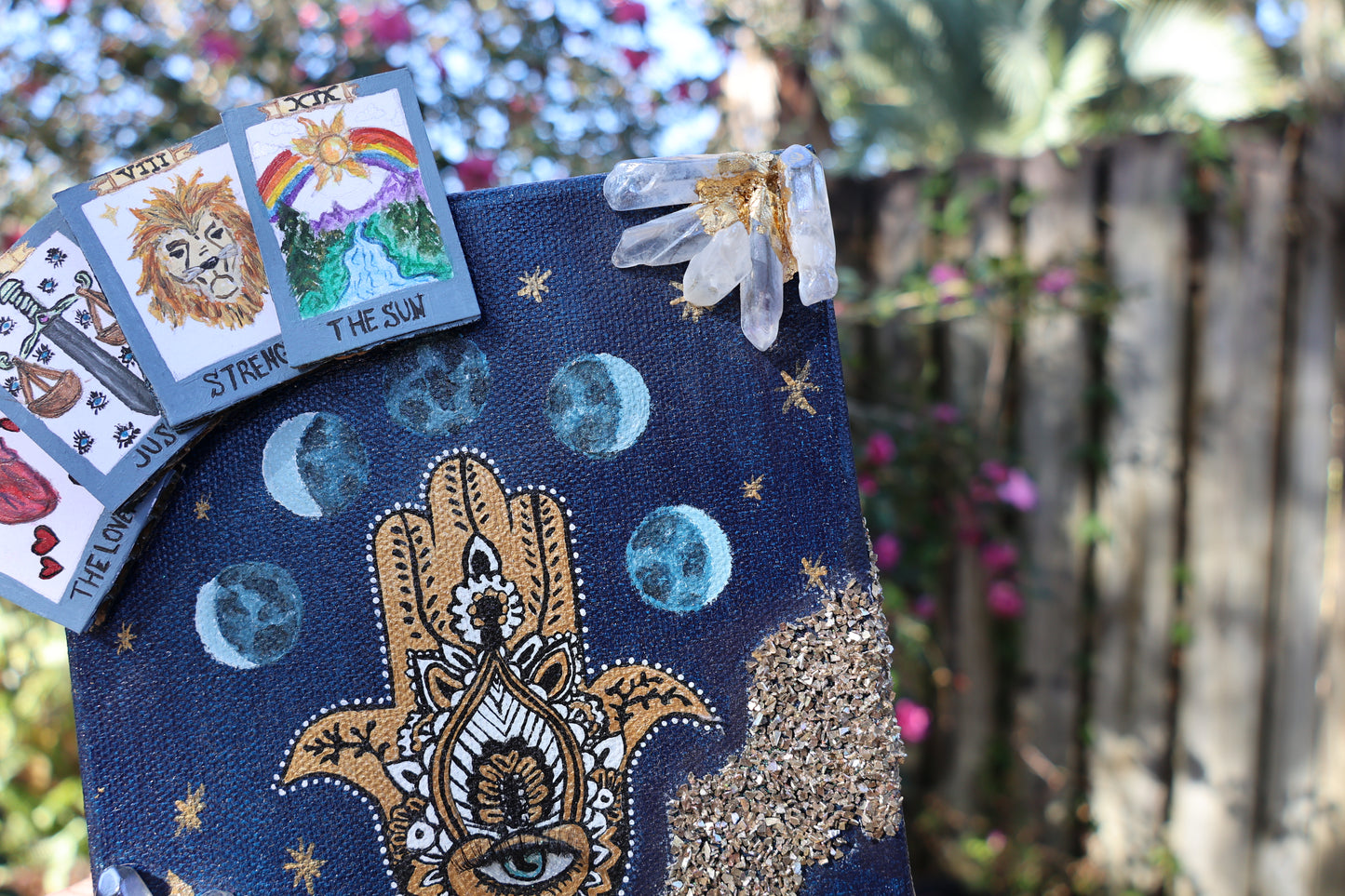 Whimsical Intuition Texture Painting