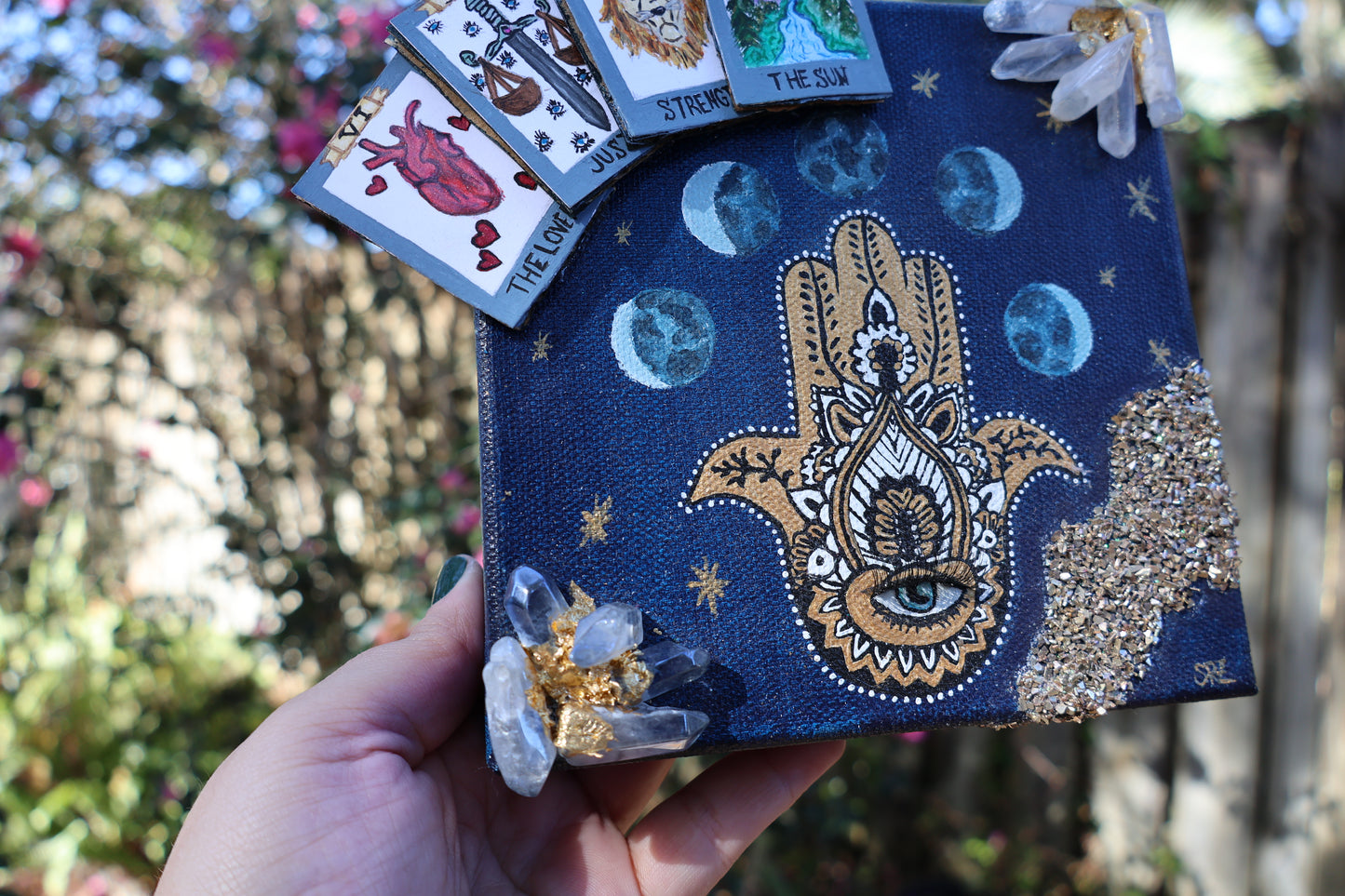 Whimsical Intuition Texture Painting