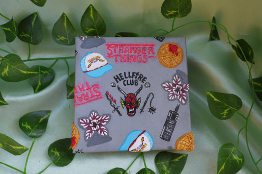 UpSide Down Texture Painting