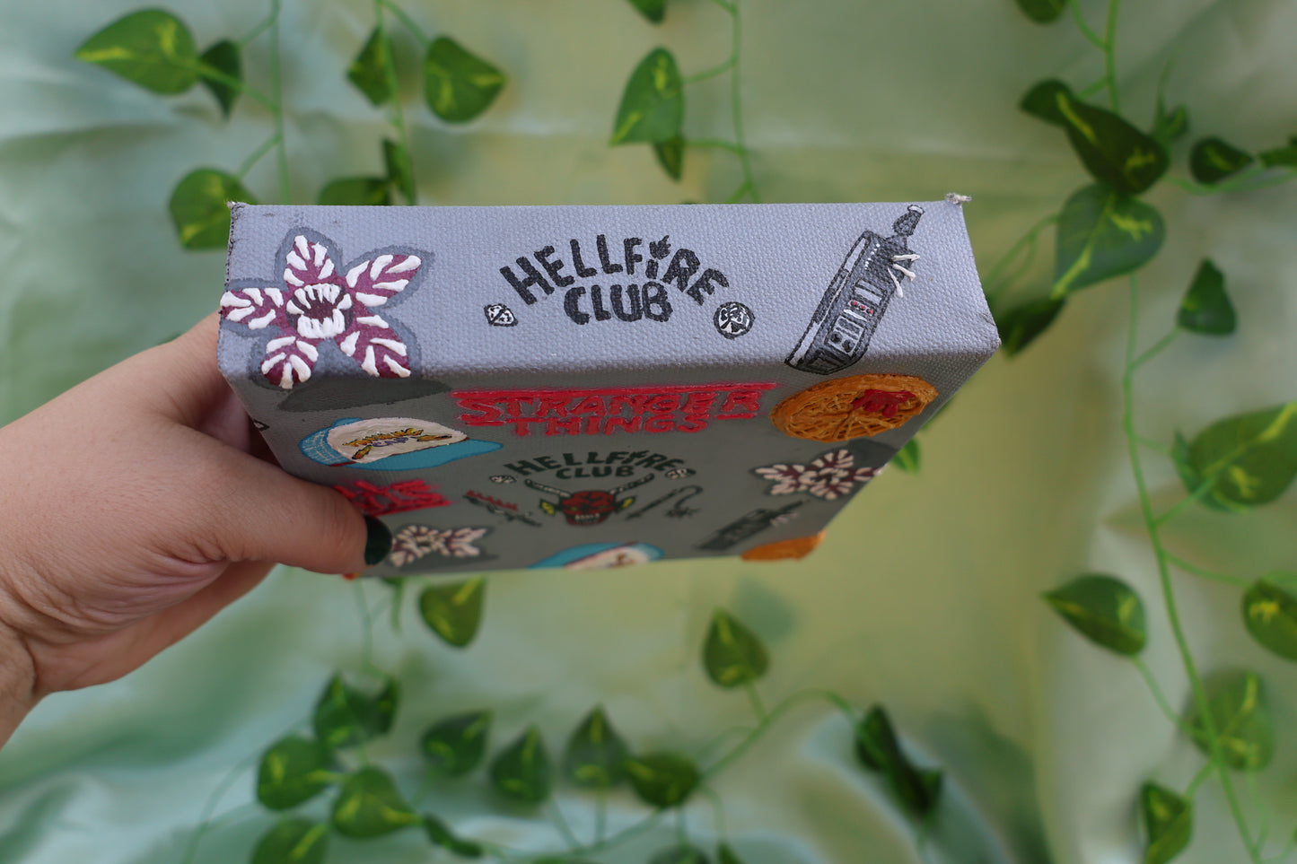 UpSide Down Texture Painting