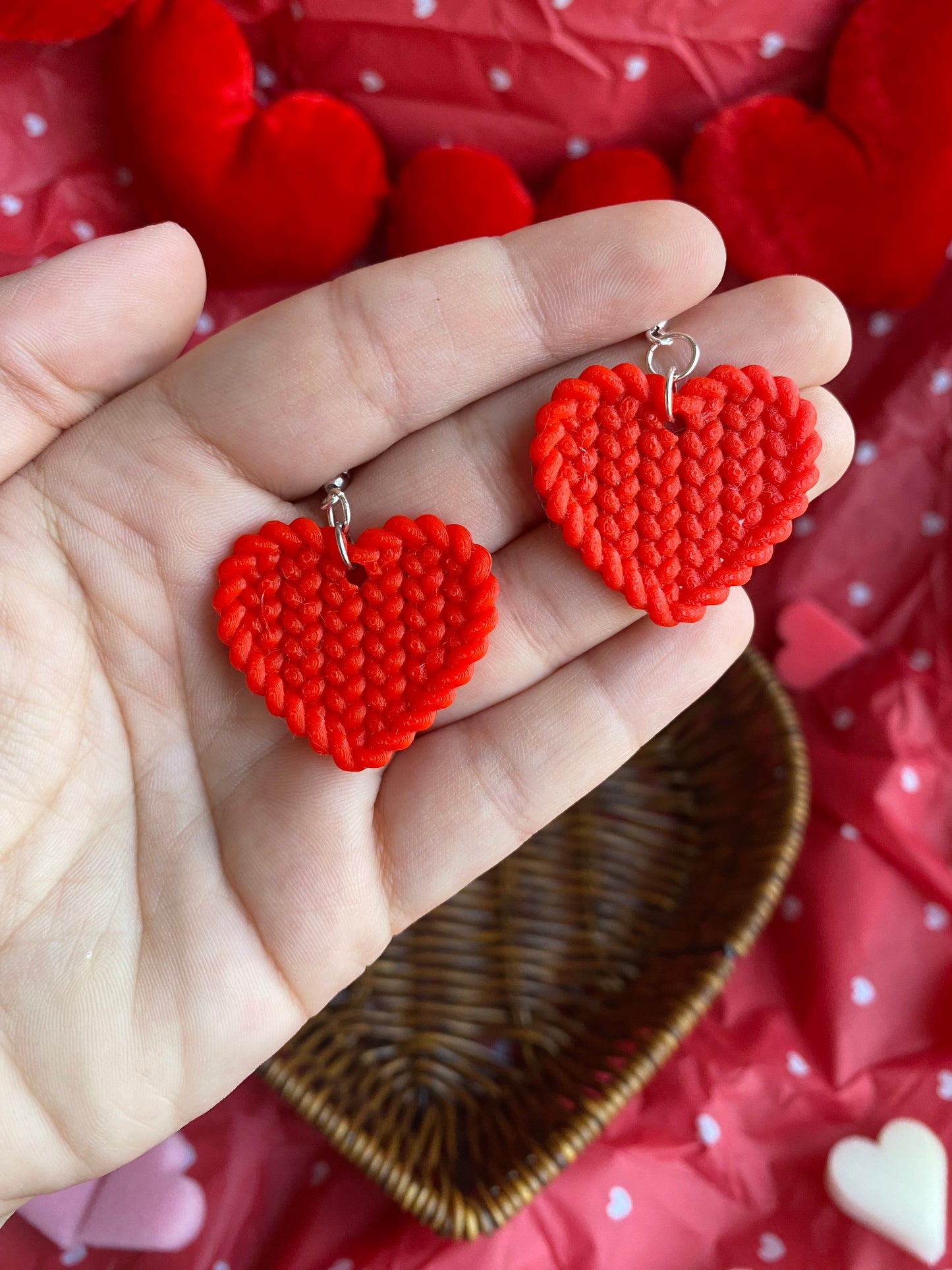 Knitted Hearts