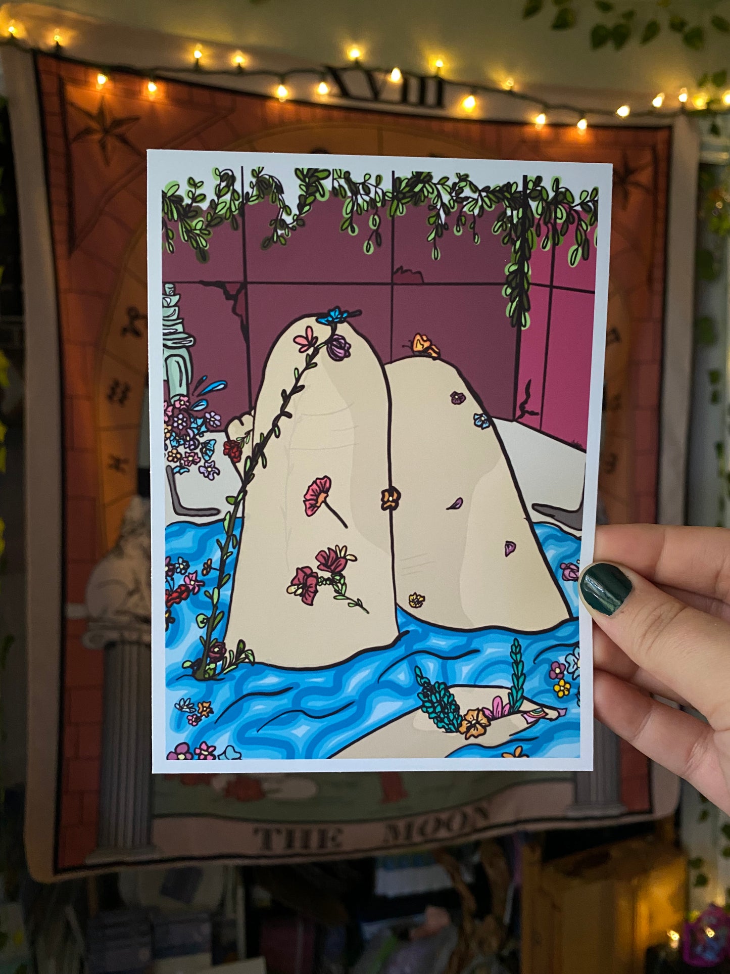 Healing is my New Friend Print