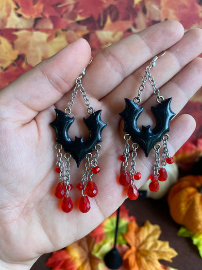 Jeweled Classic Black Bats